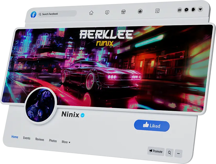 Mockup de redes sociales para Berklee