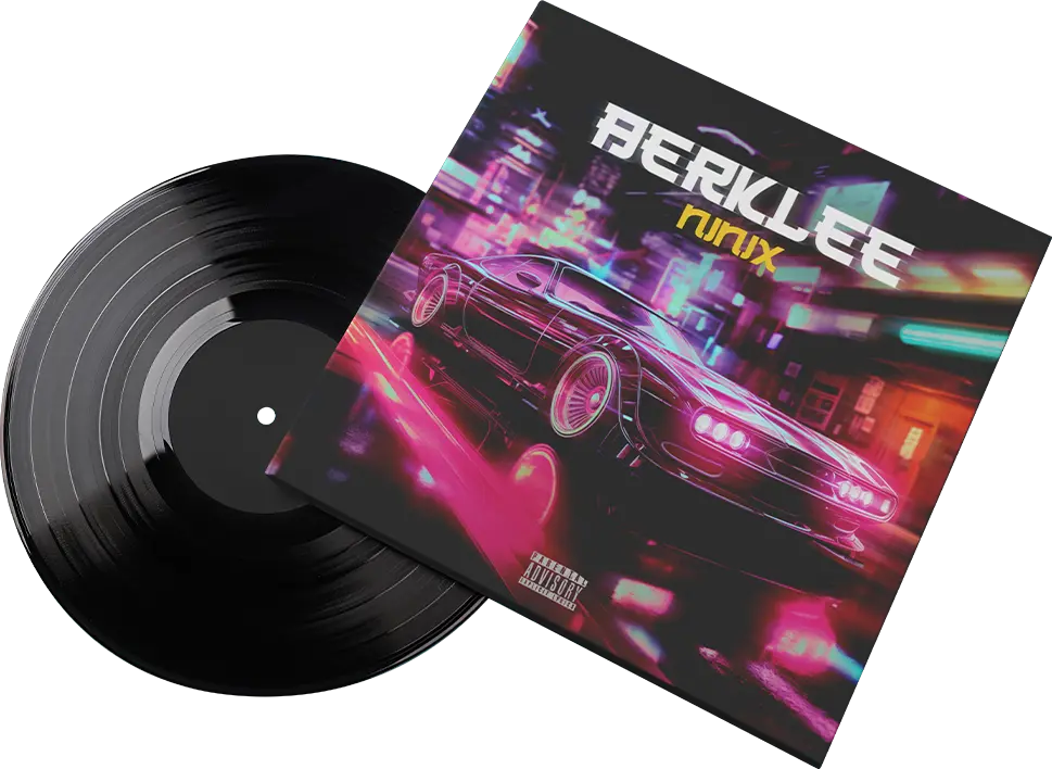 Mockup tipo vinyl para Berklee