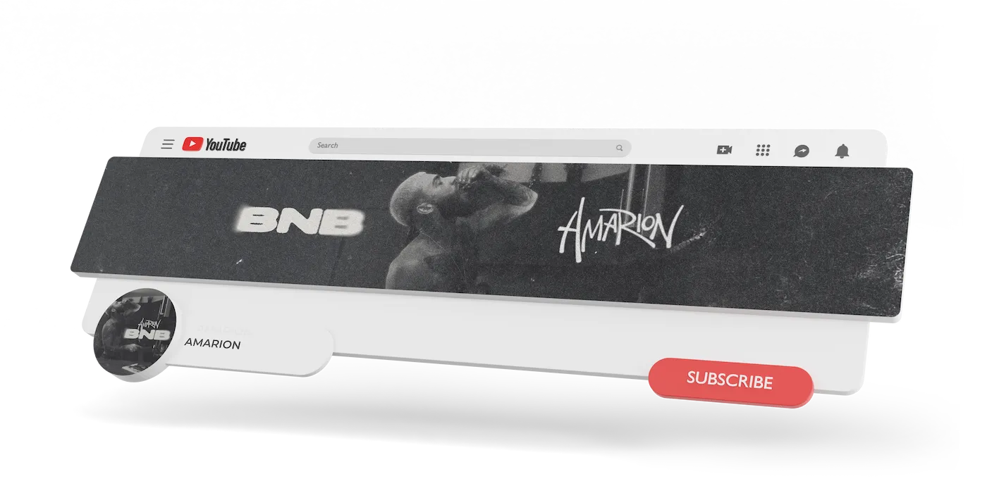 Mockup de redes sociales para BNB