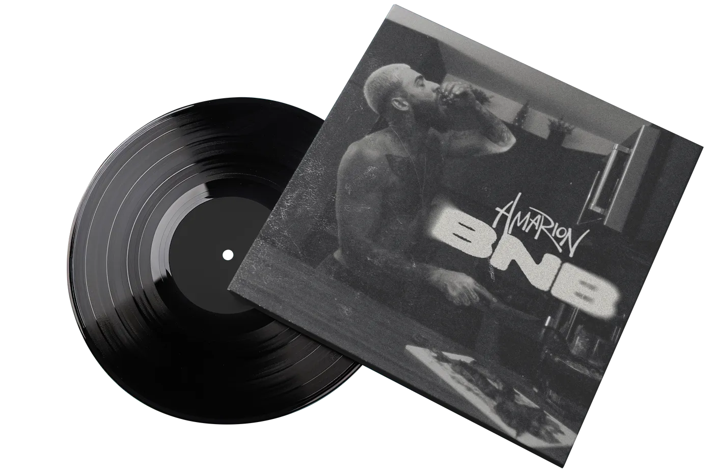 Mockup tipo vinyl para BNB