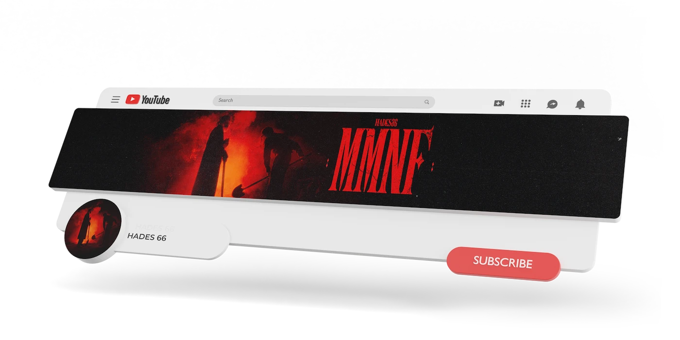 Mockup de redes sociales para MMNF